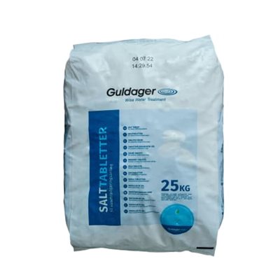 Salttabletter NF-certificeret og godkendt til levnedsmiddelbrug 25 kg